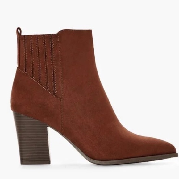 JUSTFAB Ginnee Block Heeled Bootie 8.5 - Picture 10 of 10